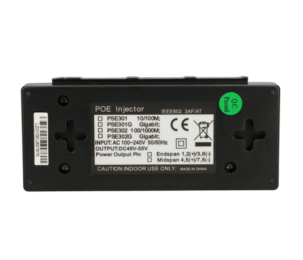 ExtraLink Zasilacz POE 48V 48W 1A Gigabit - 496582 - zdjęcie 5